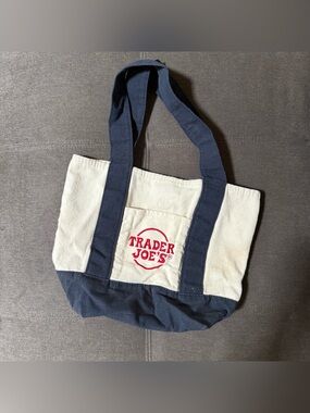 Trader Joe’s Mini Tote in Navy